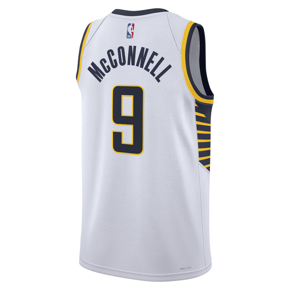Indiana Pacers Association Edition Swingman Jersey - White - T.J. McConnell - Unisex