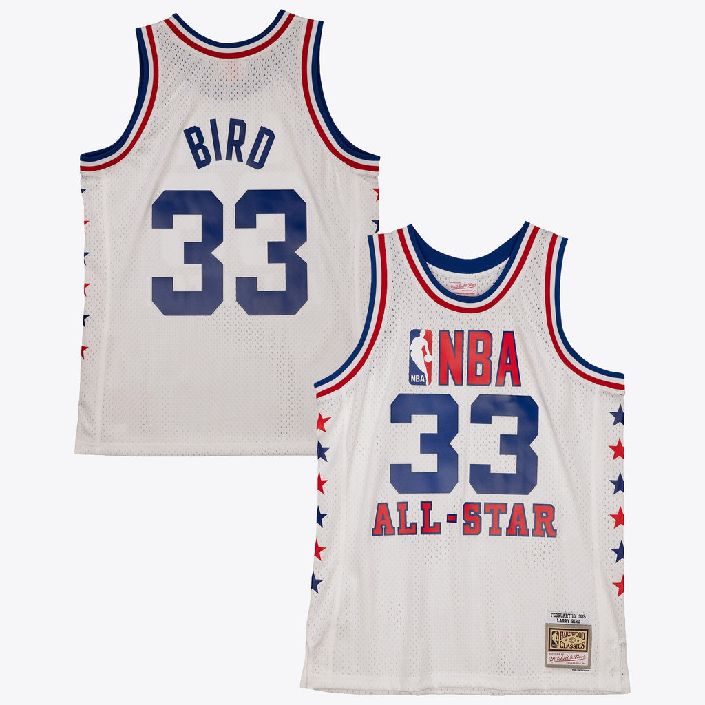 NBA Larry Bird 1985 All-Star Swingman Authentic Jersey - White