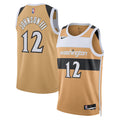 Washington Wizards 2025/26 City Edition Swingman Jersey - Tan - Tre Johnson III - Unisex