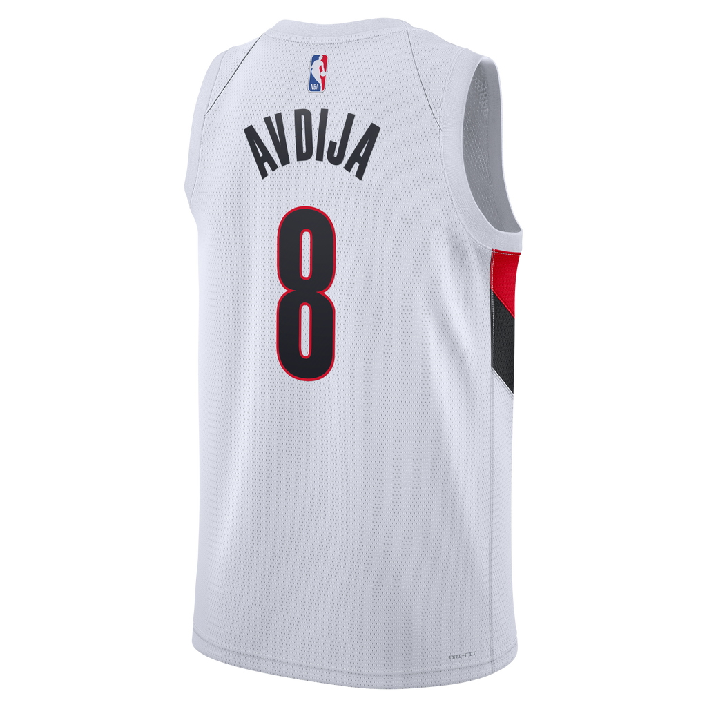 Portland Trail Blazers Replica Association Edition Swingman Jersey - White - Deni Avdija - Unisex