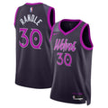 Minnesota Timberwolves 2025/26 City Edition Swingman Jersey - Black - Julius Randle - Unisex