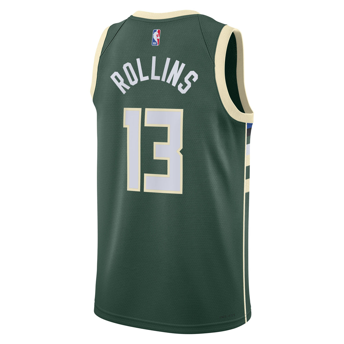 Milwaukee Bucks Icon Edition Swingman Jersey - Hunter Green - Ryan Rollins - Unisex