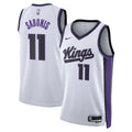Sacramento Kings Association Edition Swingman Jersey - White - Domantas Sabonis - Unisex