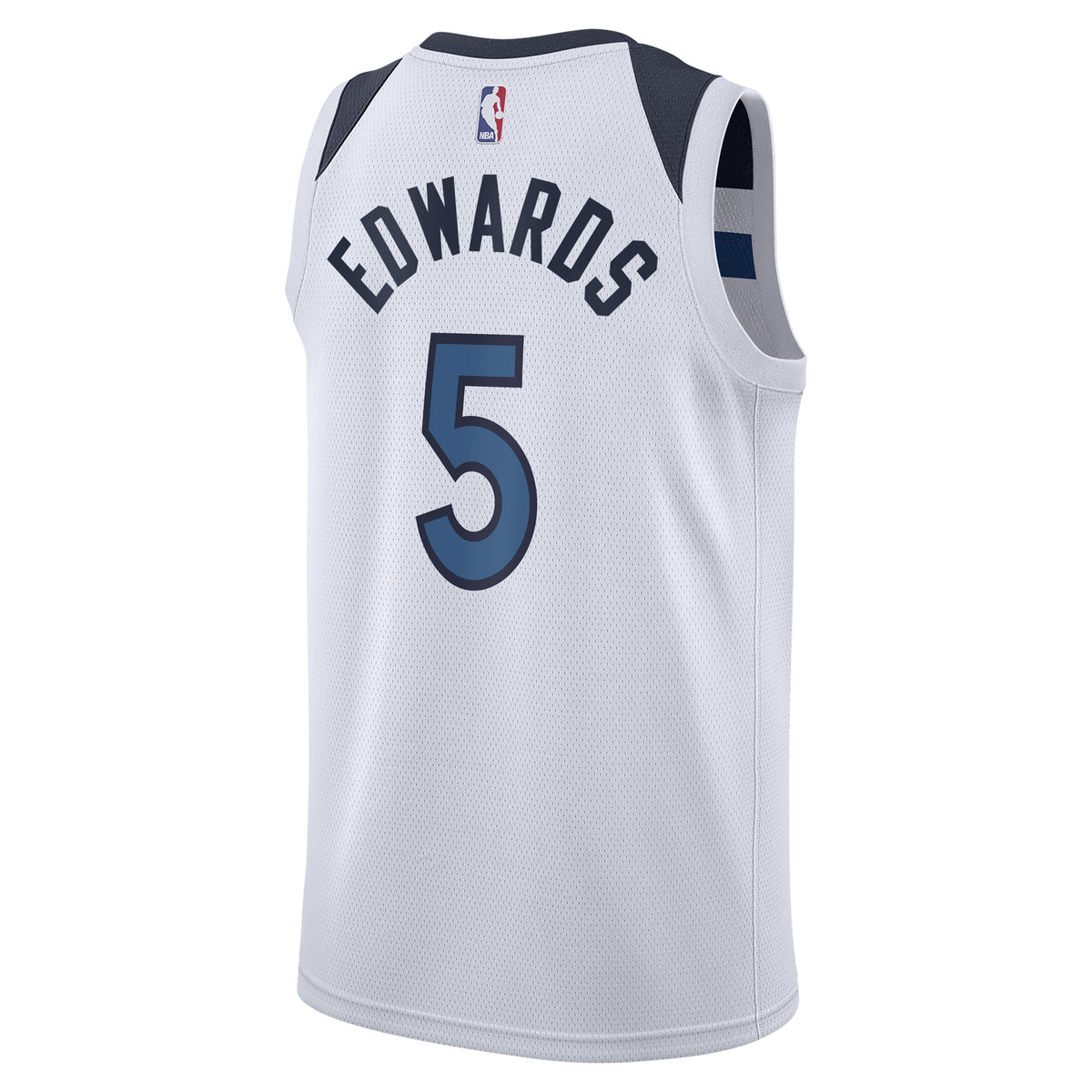 Minnesota Timberwolves Association Edition Swingman Jersey - White - Anthony Edwards - Unisex