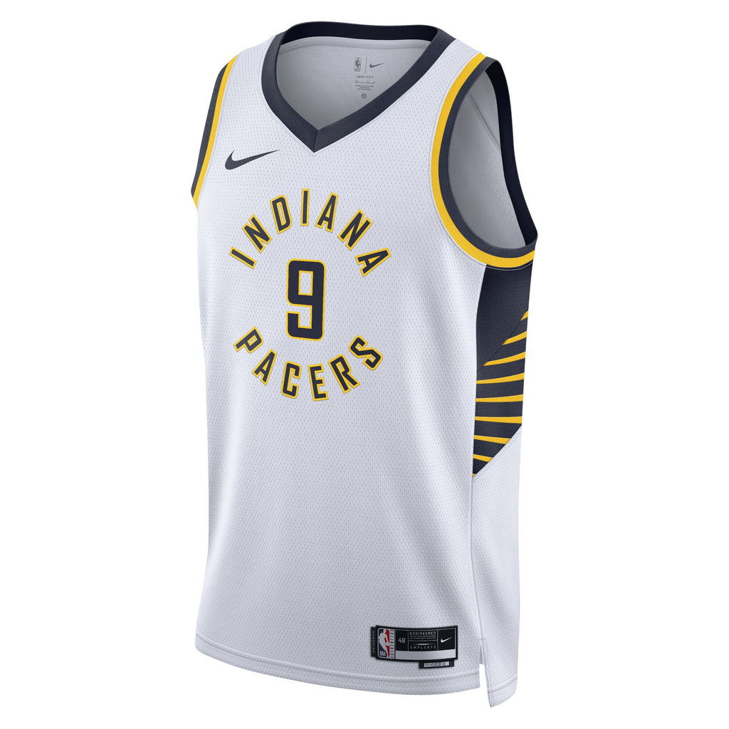 Indiana Pacers Association Edition Swingman Jersey - White - T.J. McConnell - Unisex
