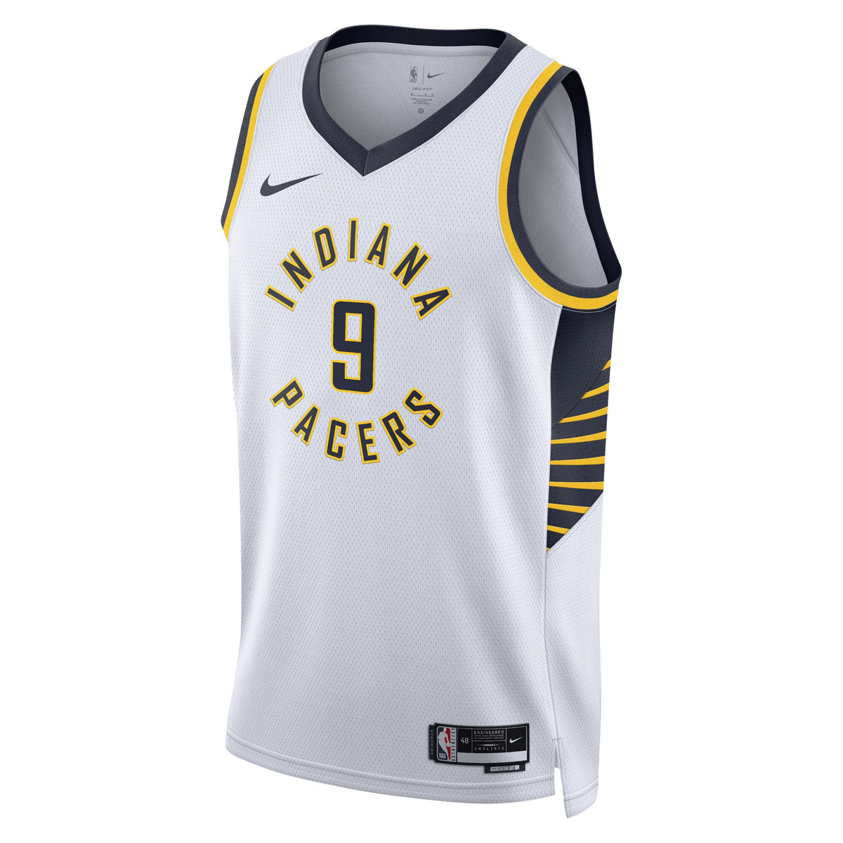 Indiana Pacers Association Edition Swingman Jersey - White - T.J. McConnell - Unisex