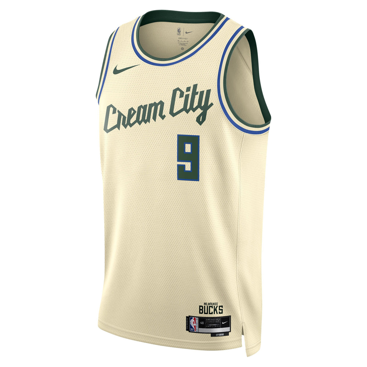 Milwaukee Bucks 2025/26 City Edition Swingman Jersey - Cream - Bobby Portis - Unisex