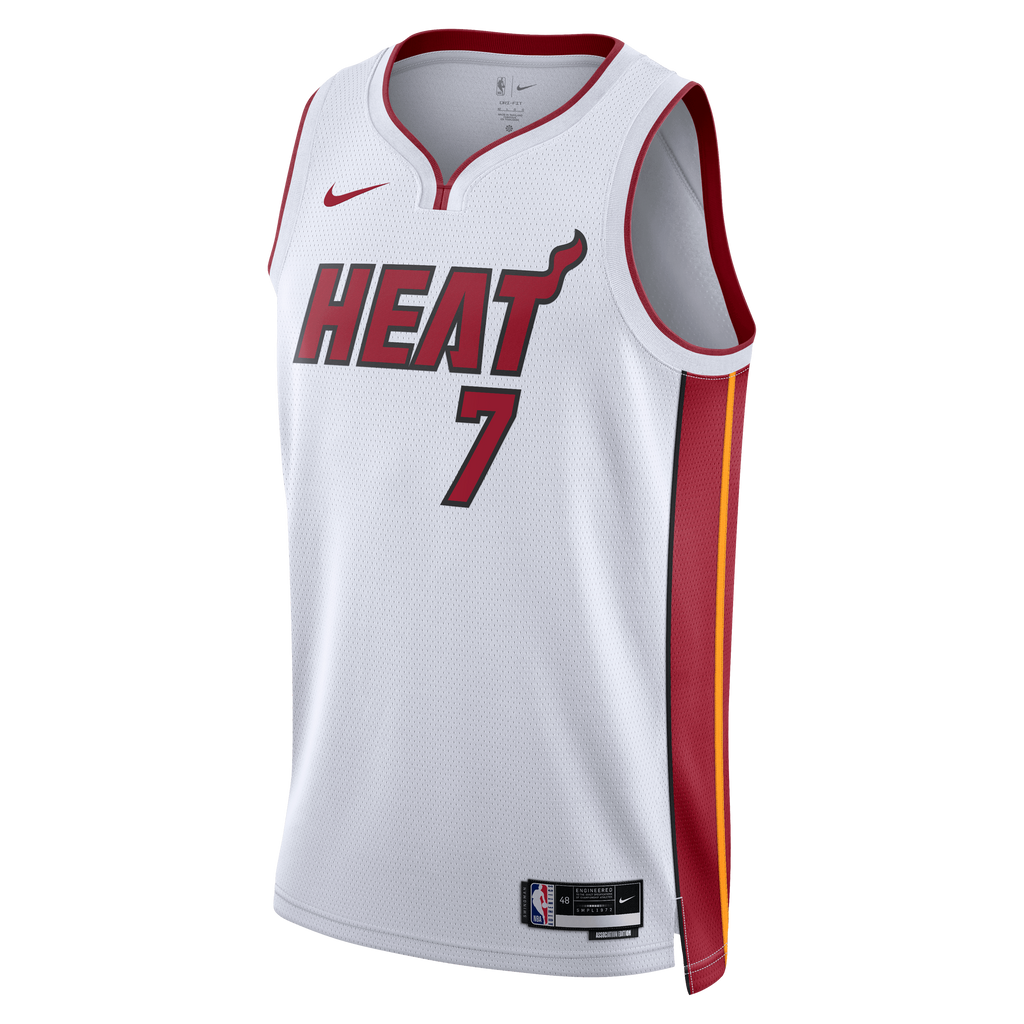 Miami Heat Association Edition Swingman Jersey - White - Giannis Antetokounmpo - Unisex