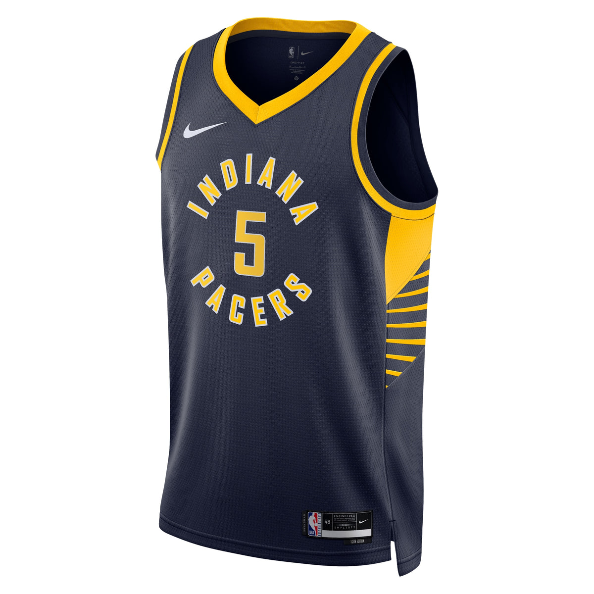 Indiana Pacers Icon Edition Swingman Jersey - Navy - Jarace Walker - Unisex