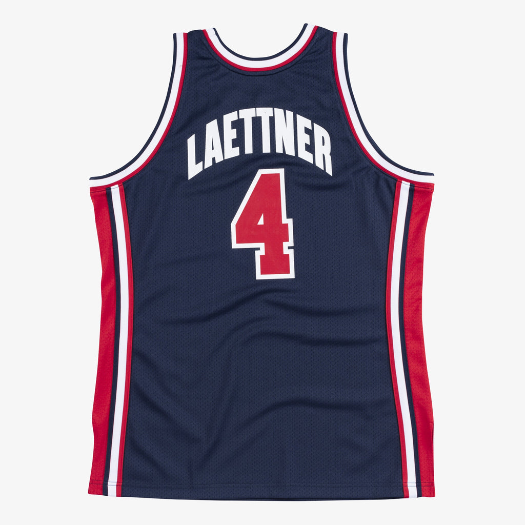 USA Basketball Authentic Jersey Christian Laettner 1992