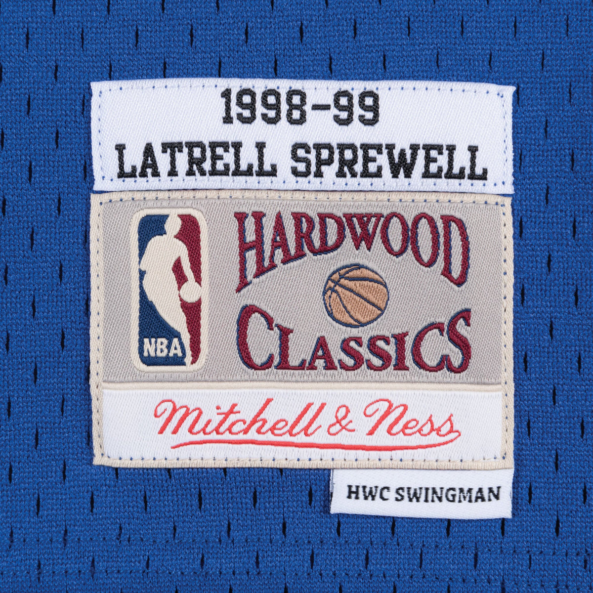 New York Knicks Swingman Jersey Road Latrell Sprewell 1998-99