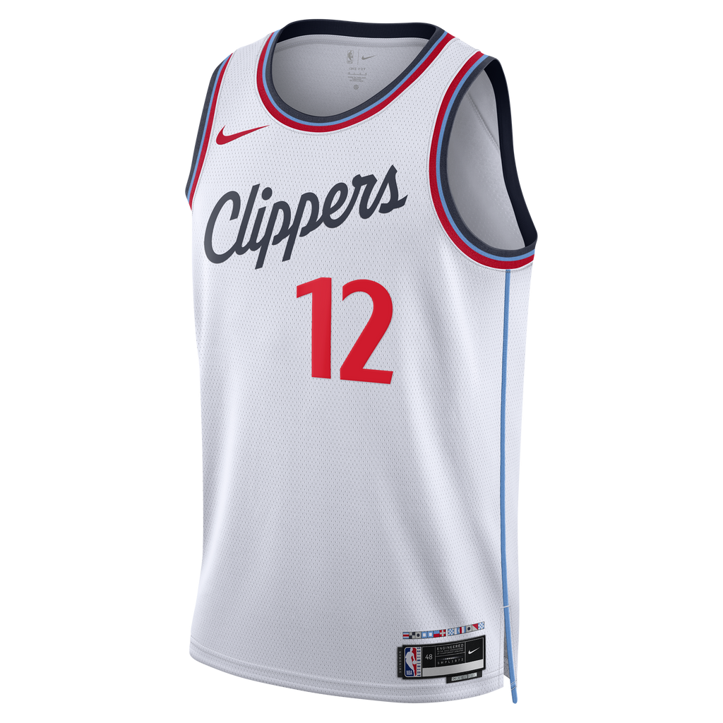 Los Angeles Clippers Replica Association Edition Swingman Jersey - White - Nick Martinelli - Unisex