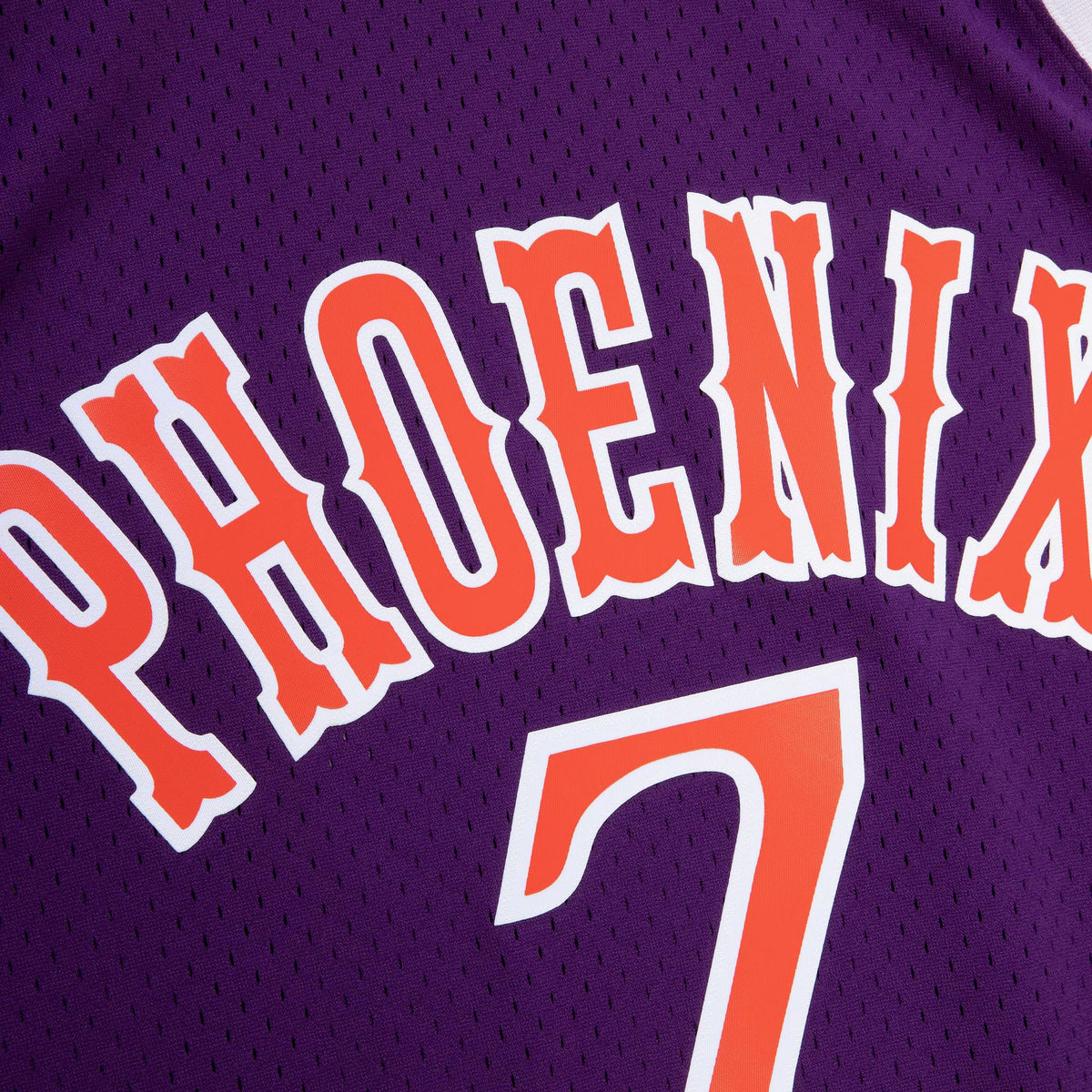 Phoenix Suns Kevin Johnson 1989 Dark Authentic Jersey - Purple