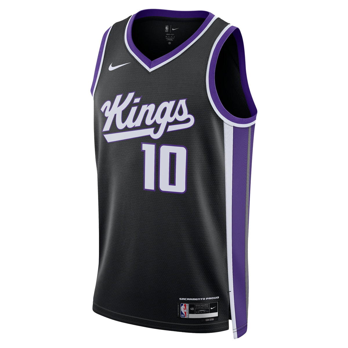 Sacramento Kings Icon Edition Swingman Jersey - Black - DeMar DeRozan - Unisex