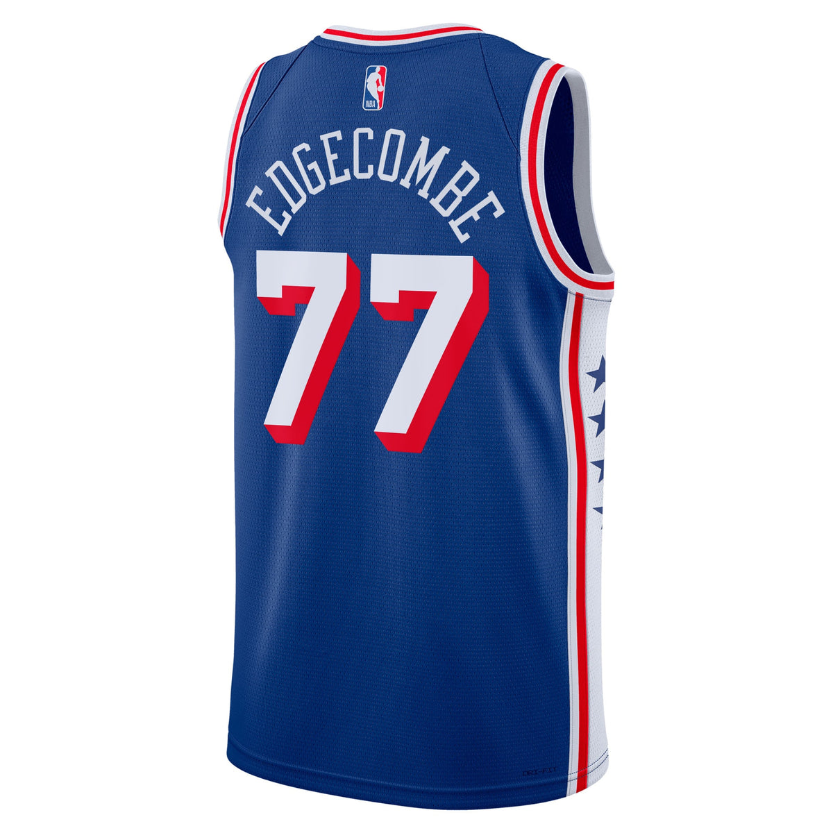 Philadelphia 76ers Icon Edition Swingman Jersey - Royal - VJ Edgecombe - Unisex