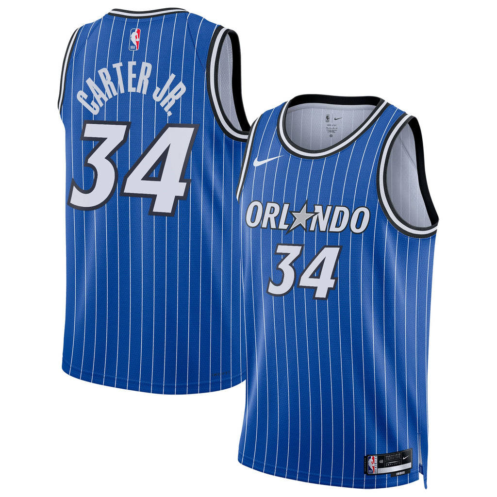 Orlando Magic Replica Icon Edition Swingman Jersey - Blue - Wendell Carter Jr. - Unisex