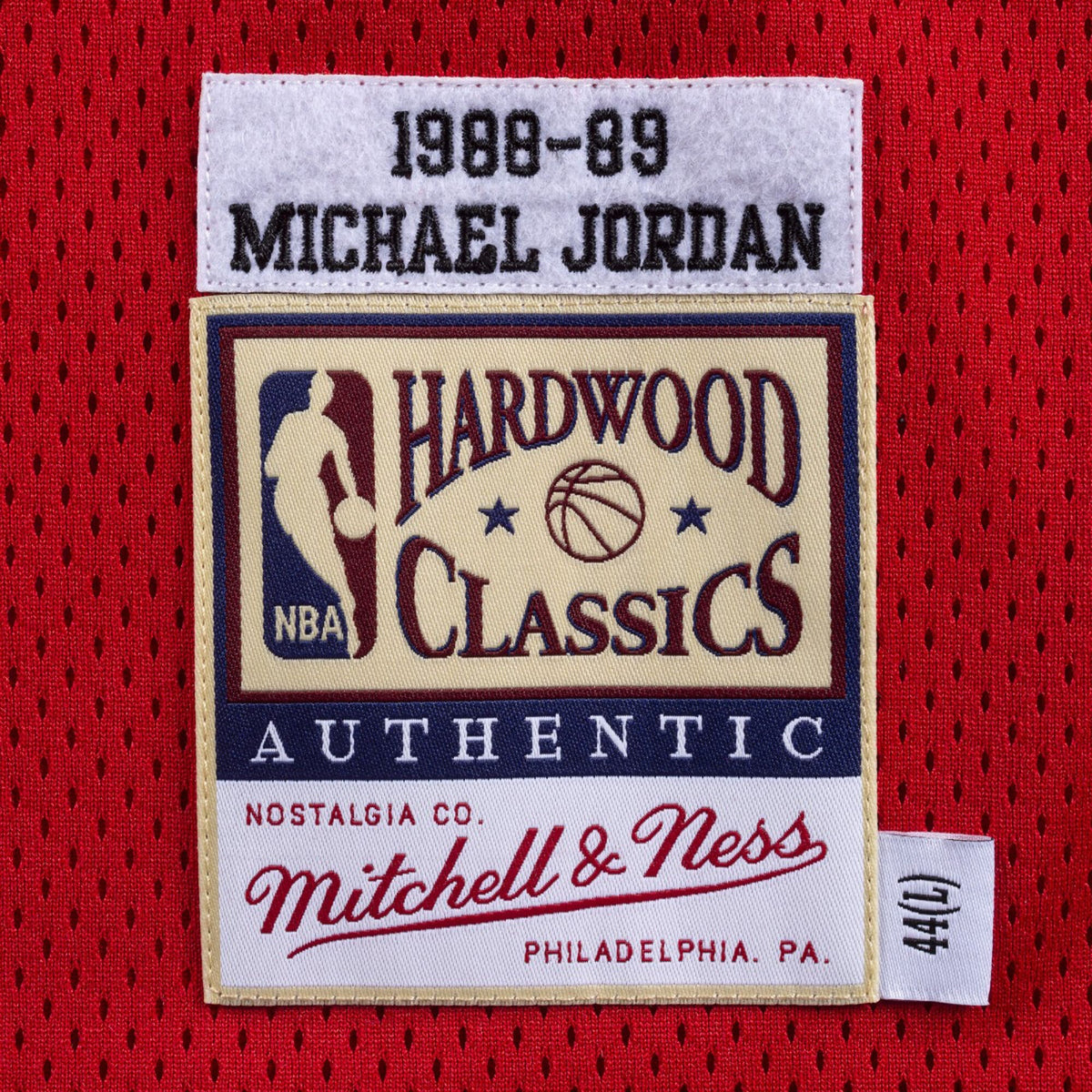 Chicago Bulls Authentic Jersey Michael Jordan 1988-89