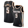 Atlanta Hawks 2025/26 City Edition Swingman Jersey - Black - Dyson Daniels - Unisex
