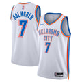Oklahoma City Thunder Association Edition Swingman Jersey - White - Chet Holmgren - Unisex