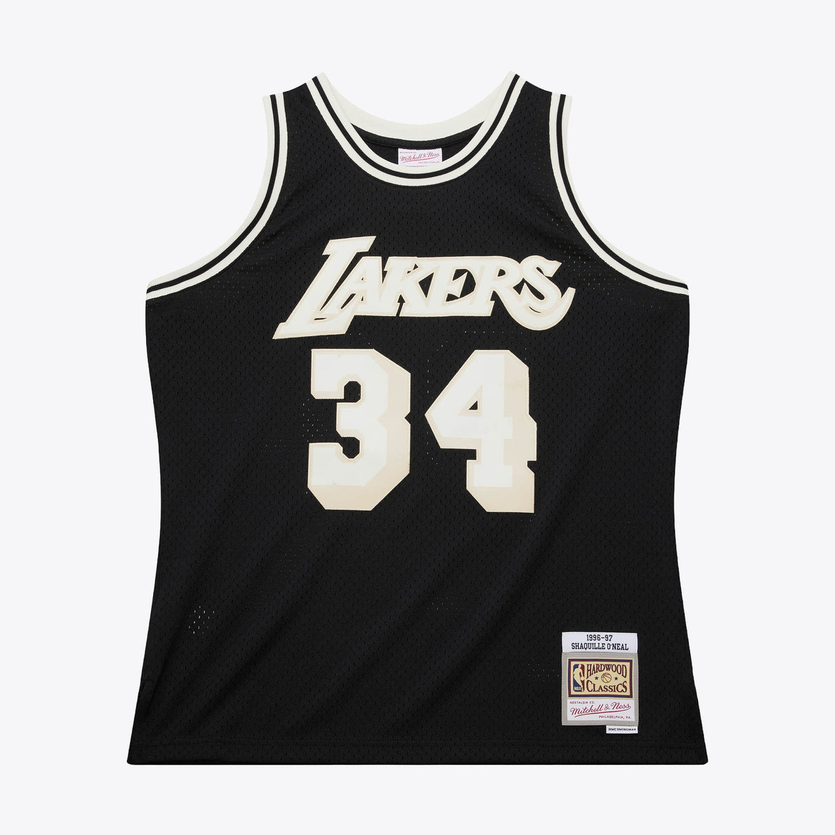 Los Angeles Lakers Off Court Swingman Jersey Shaquille O'Neal 1996