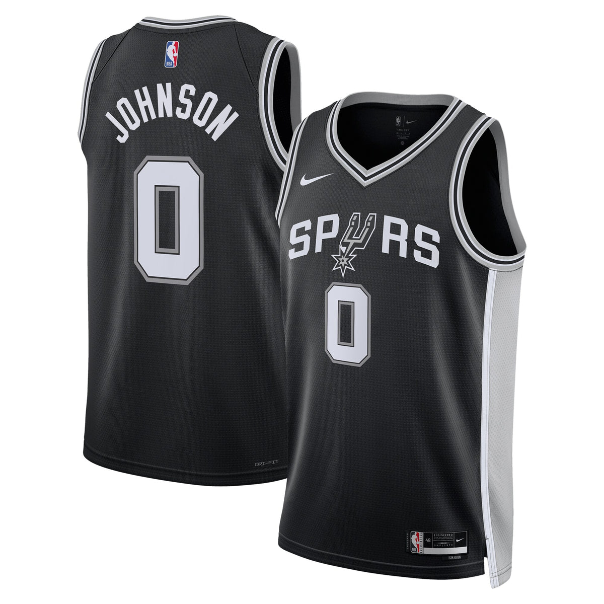 San Antonio Spurs Icon Jersey - Keldon Johnson - Unisex