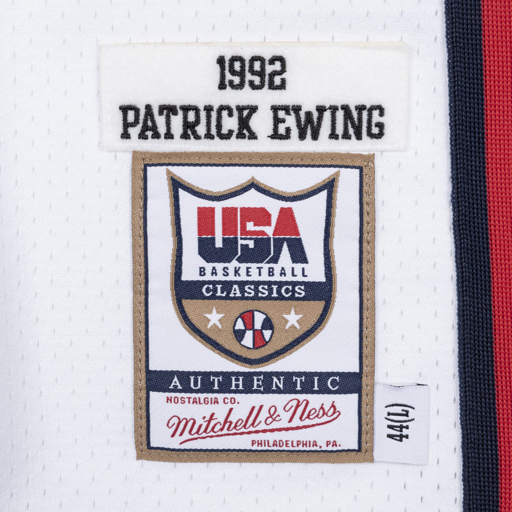USA Basketball Authentic Jersey Patrick Ewing 1992