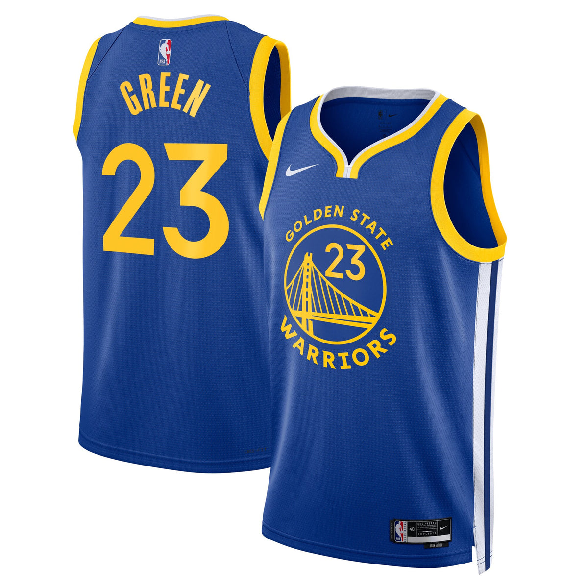 Golden State Warriors Icon Edition Swingman Jersey - Royal - Draymond Green - Unisex