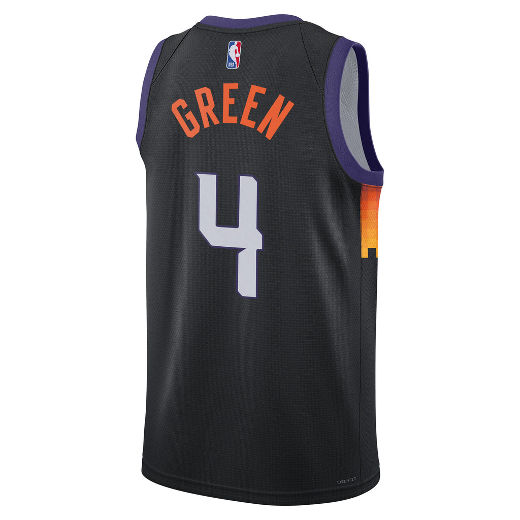 Phoenix Suns 2025/26 City Edition Swingman Jersey - Black - Jalen Green - Unisex