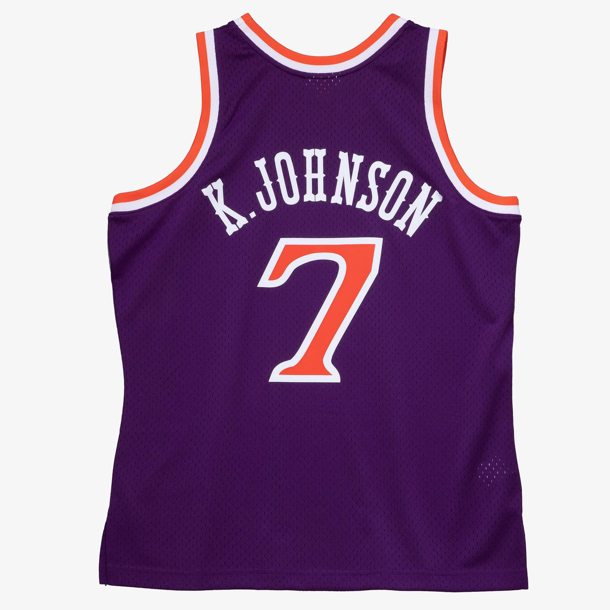 Phoenix Suns Kevin Johnson 1989 Dark Authentic Jersey - Purple