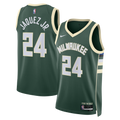 Milwaukee Bucks Icon Edition Swingman Jersey - Hunter Green - Jaime Jaquez Jr. - Unisex