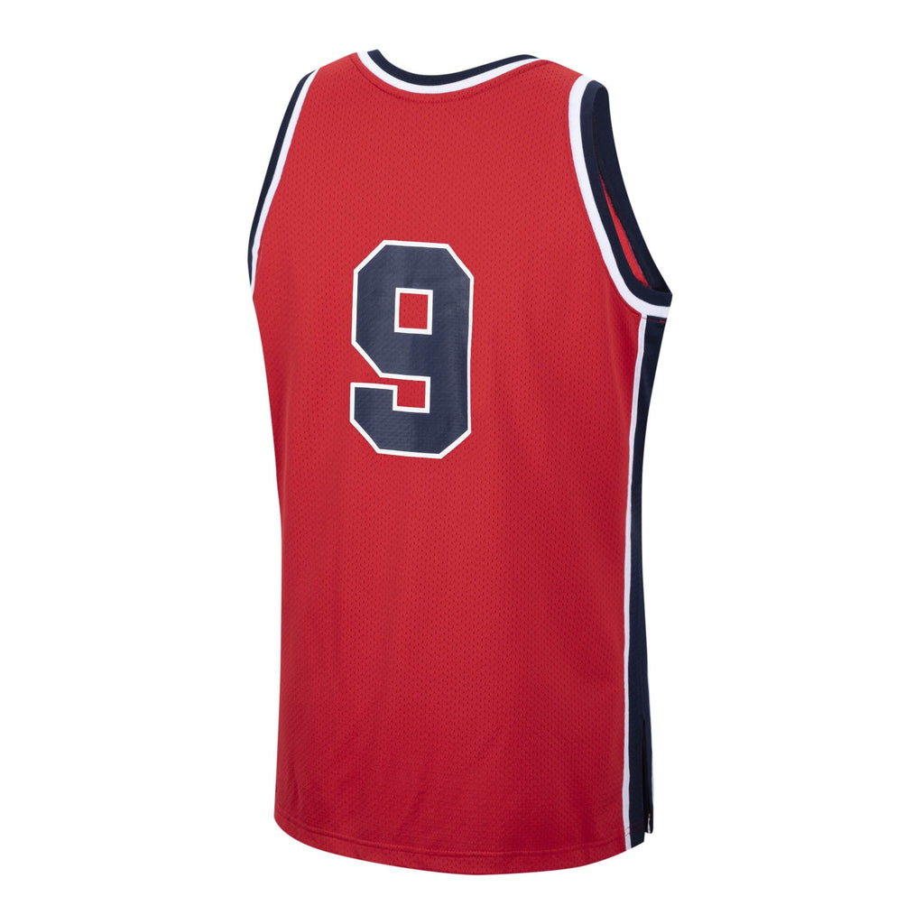 USA 1984 Michael Jordan USA Basketball Authentic Alternate Jersey - Red - Mens