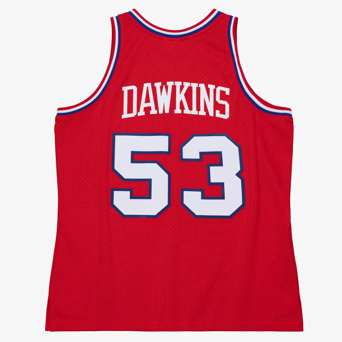Philadelphia 76ers Darryl Dawkins 1979 Dark Authentic Jersey - University Red