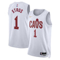 Cleveland Cavaliers Association Edition Swingman Jersey - White - Max Strus - Unisex