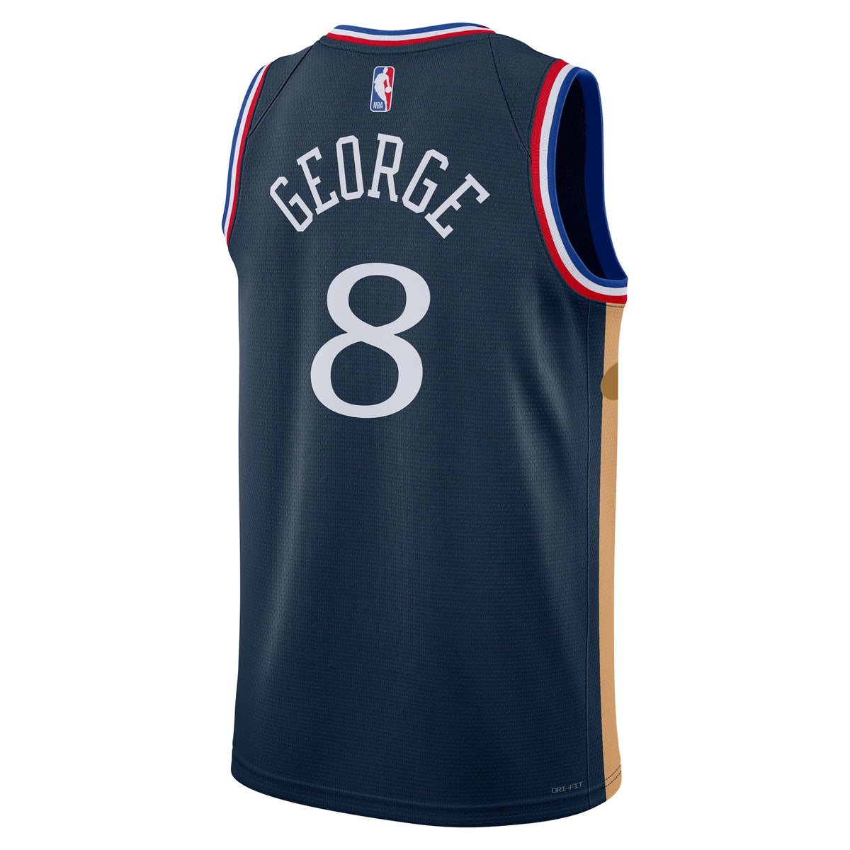 Philadelphia 76ers 2025/26 City Edition Swingman Jersey - Navy - Paul George - Unisex