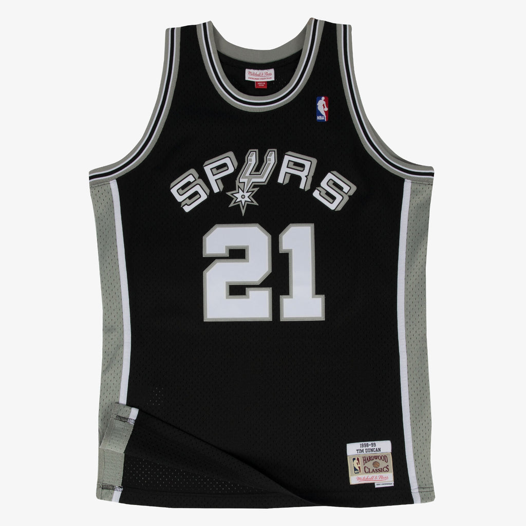San Antonio Spurs Swingman Jersey Road Tim Duncan 1998-99