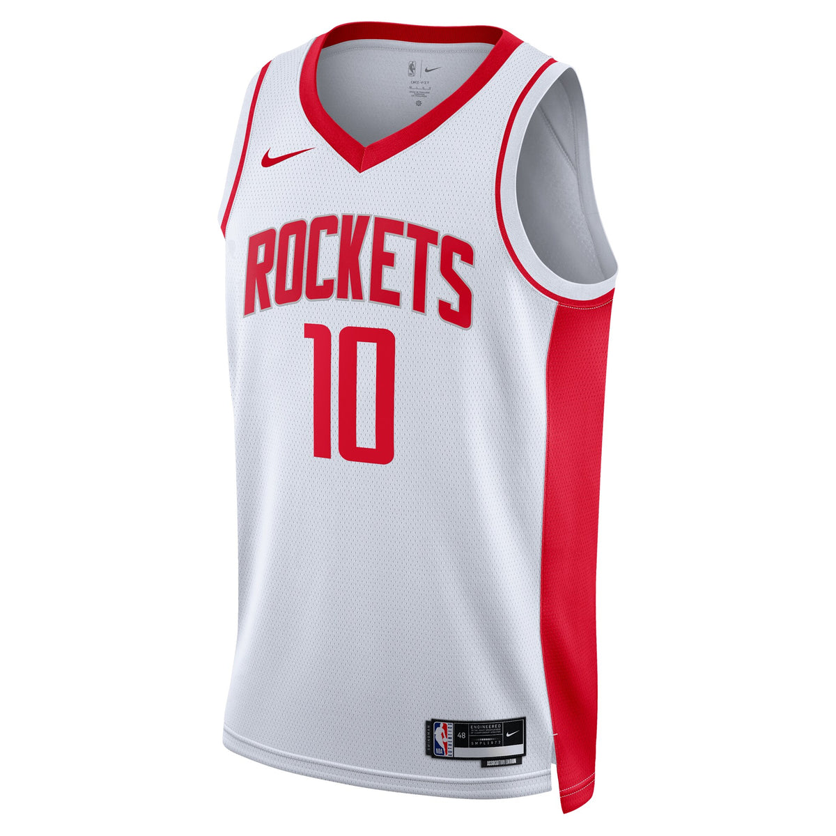 Houston Rockets Association Edition Swingman Jersey - White - Jabari Smith Jr. - Unisex