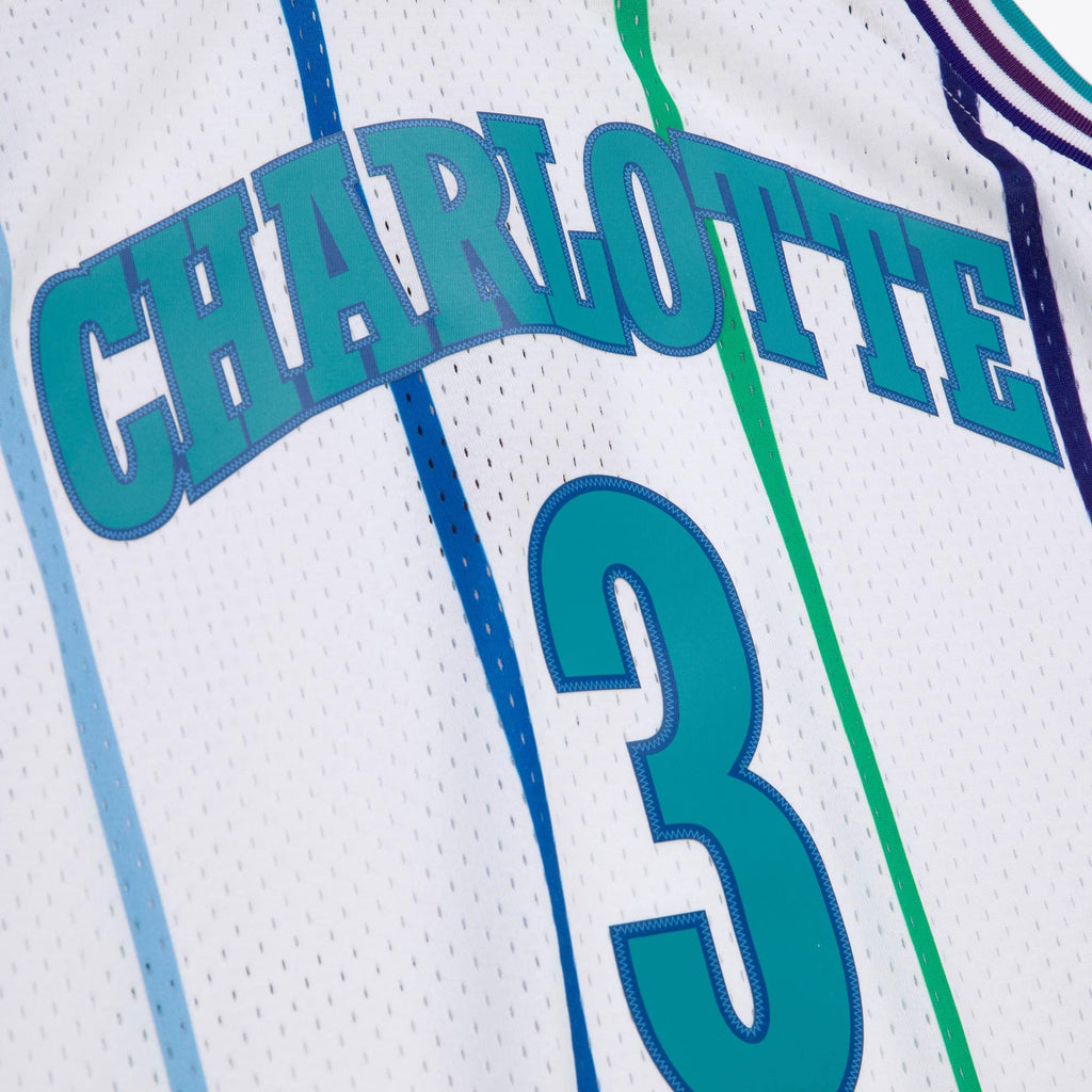 Charlotte Hornets Rex Chapman 1988 Authentic Jersey - White