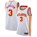 Atlanta Hawks Association Edition Swingman Jersey - White - CJ McCollum - Unisex