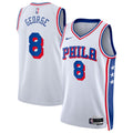Philadelphia 76ers Association Edition Swingman Jersey - White - Paul George - Unisex