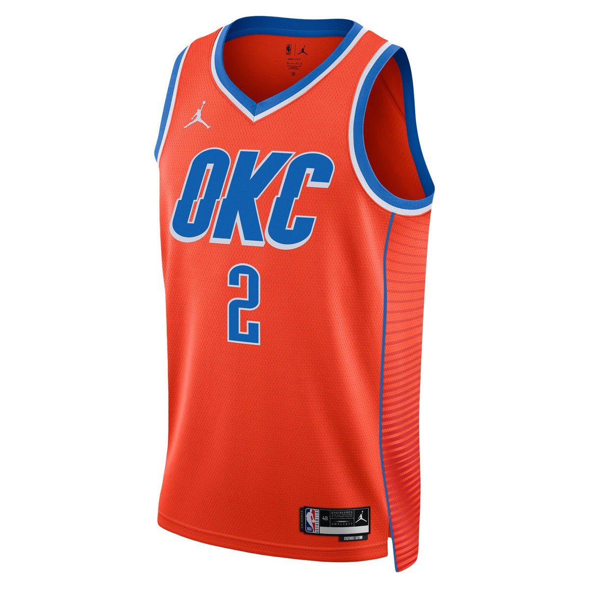 Oklahoma City Thunder Replica Statement Swingman Jersey - Shai Gilgeous-Alexander - Unisex
