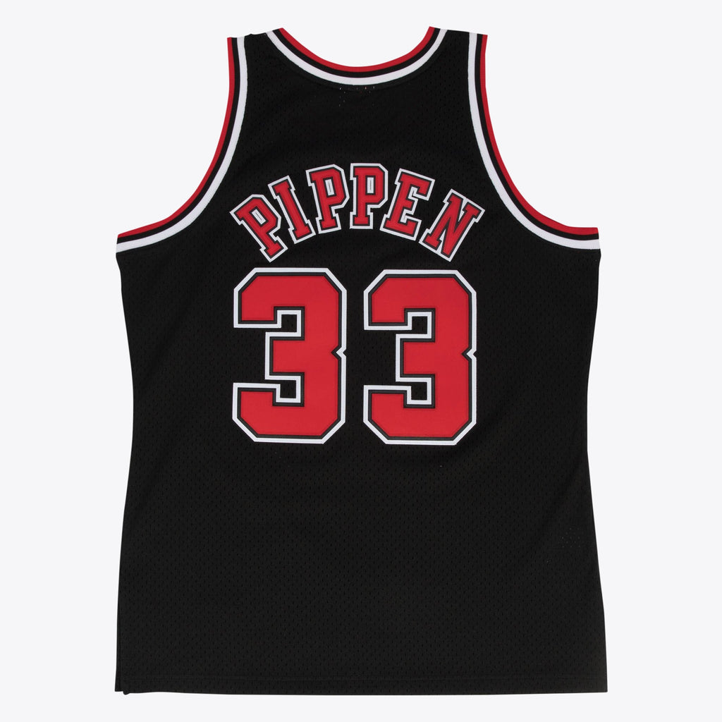 Chicago Bulls Scottie Pippen 1997-98 Hardwood Classics Alternate Swingman Jersey - Black - Mens