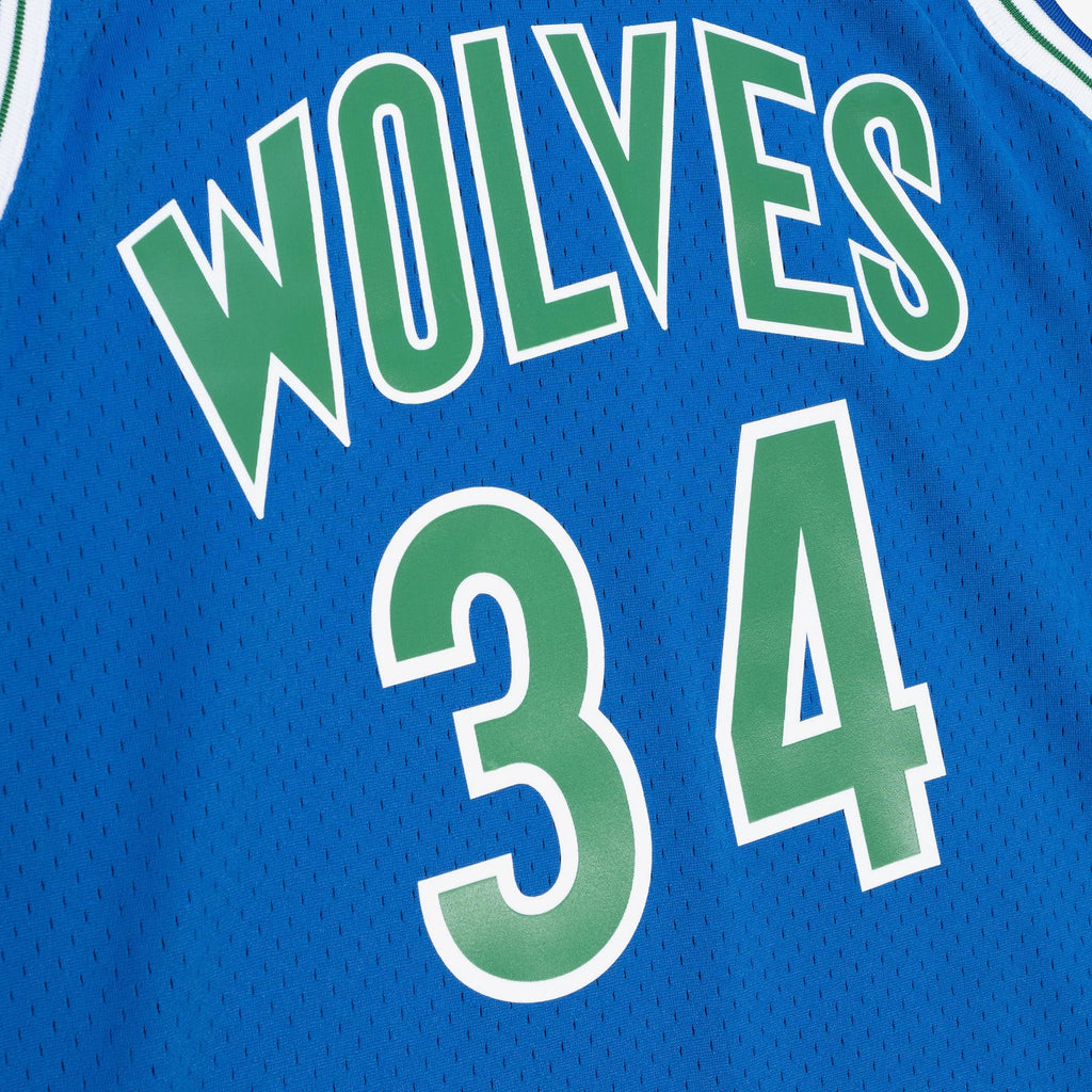 Minnesota Timberwolves Isaiah Rider Jr 1993 Dark Authentic Jersey - Midnight Blue