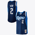 Dallas Mavericks Jason Kidd 2011 Swingman Authentic Jersey - Ash Blue