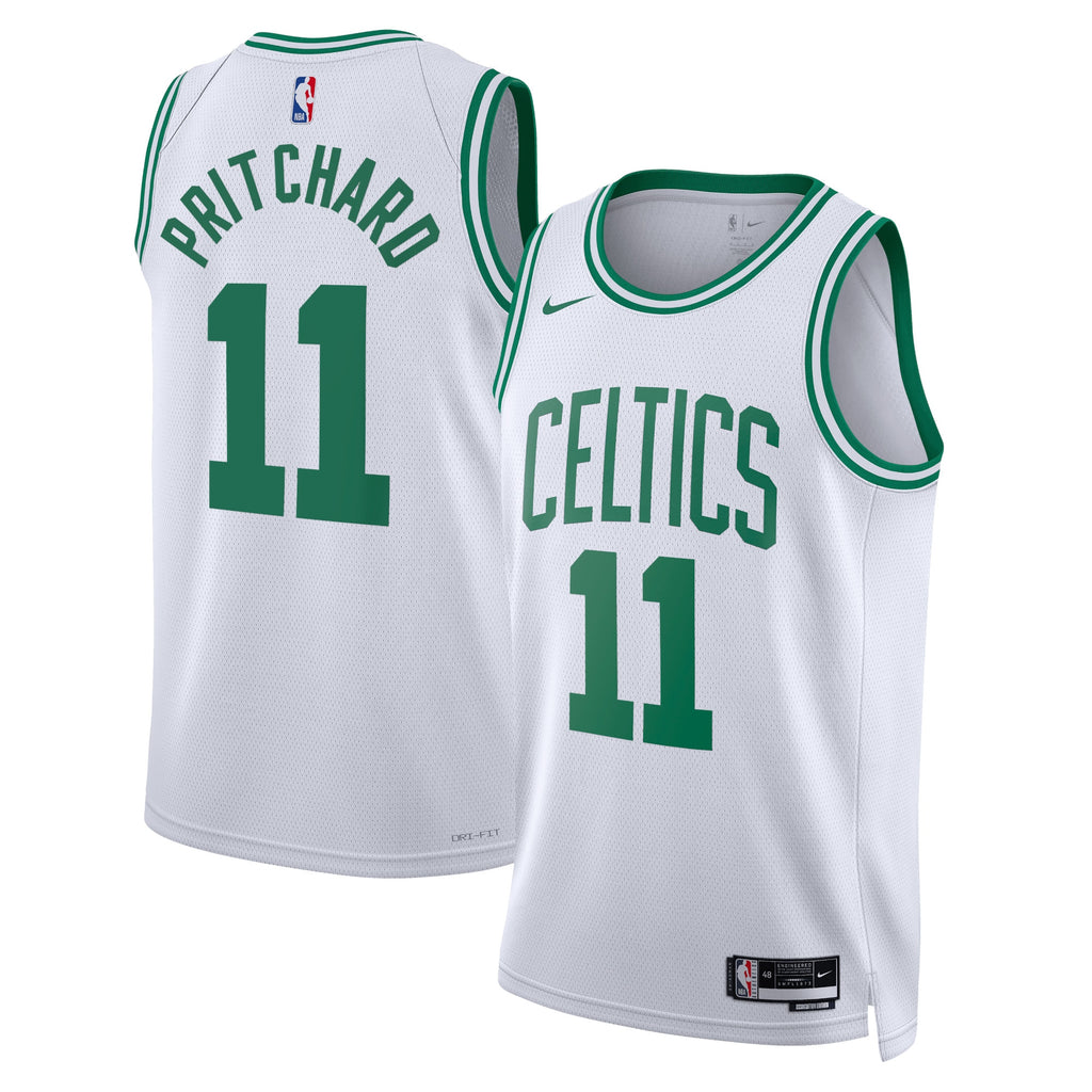 Boston Celtics Association Edition Swingman Jersey - White - Payton Pritchard - Unisex