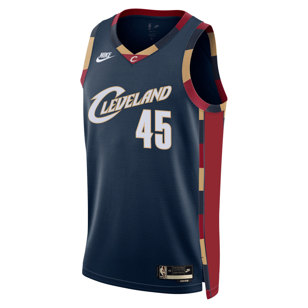 Cleveland Cavaliers Classic Edition Jersey - Navy - Donovan Mitchell - Unisex