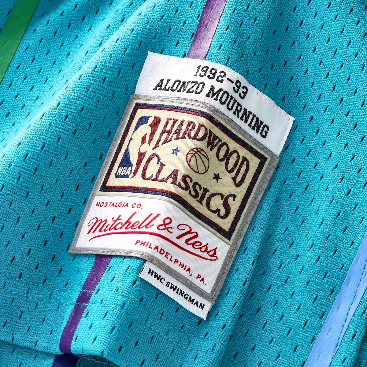 Charlotte Hornets NBA Swingman Jersey - Alonzo Mourning